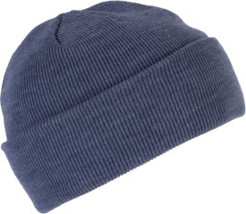 Beanie Kleur BLUE HEATHER